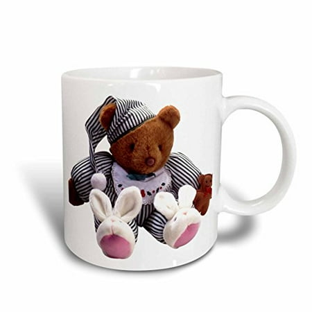 

3dRose Teddy Bear Ceramic Mug 15-ounce