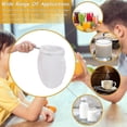 thumbnail image 2 of Ultra Fine Mesh Filter Bag, Commercial Reusable Food Filter Bag And Stainless Steel Frame With Handle, Used For Filtering Nut Milk, Coffee, Milk, Butt, 2 of 3