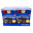 thumbnail image 5 of Indoor/Outdoor 10-Count Battery-Operated LED Lantern Lights, Red/Warm White, Blue, 6', Patriotic by Way To Celebrate, 5 of 6