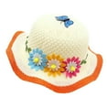 thumbnail image 2 of Tea Party Hats Easter Kids Sun Hat Wide Brim Summer Beach Hat for Boys Girls Toddler Outdoor Play Travel Lightweight Breathable, 2 of 3