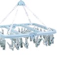 thumbnail image 3 of Redempat Clothes Hanger Multifunctional Home Dryer Tool Plastic Drying Rack Clips Hangers Hanging Accessory Organization Shelf, 3 of 6