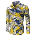 thumbnail image 5 of Camisas florales con personalidad de moda 2024 para hombres, camisas de manga larga con solapa estampadas en 3D, ropa informal vintage Y2k ajustada para mujer, 5 of 5