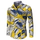 thumbnail image 1 of Nuevas camisas florales con personalidad de moda para hombres, camisas de manga larga con solapa estampadas en 3D, ropa informal vintage ajustada para mujeres, 1 of 6