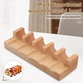 thumbnail image 4 of de Sushi de Madera: Soporte de Cocina Japonesa para Sashimi, Bocadillos y Tacos, Ideal para Restaurantes, Hoteles y Uso Doméstico, 4 of 5