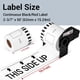thumbnail image 3 of Rollo de etiquetas MarkDomain DK-2251, 62 mm x 15,2 m, negro/rojo, 3 of 7