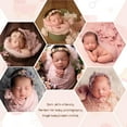 thumbnail image 6 of Ksopiavobs Newborn Photography Wrap | Handmade Pearl Decor Wrap Blanket for Baby Photo Props | 35.5 X 67 inch Newborn Photo Shoot Outfits Baby Photoshoot Props(Snow Powder), 6 of 7