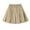 Khaki, variant on Girls' Dresses Pleated Elastic Waist School A Line Mini Skirt Kids Clothing