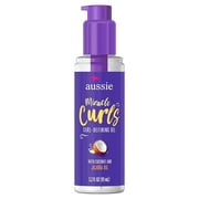 Aussie Miracle Curls Curl Defining Oil, 3.2 Oz, 3 Pack
