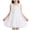 Beige, variant on Girls Glitter Dress Sleeveless Crew Neck Bow Strap Midi Dresses Sparky Sequin Trendy Casual Summer Outfits (2-3 Years, Pink)