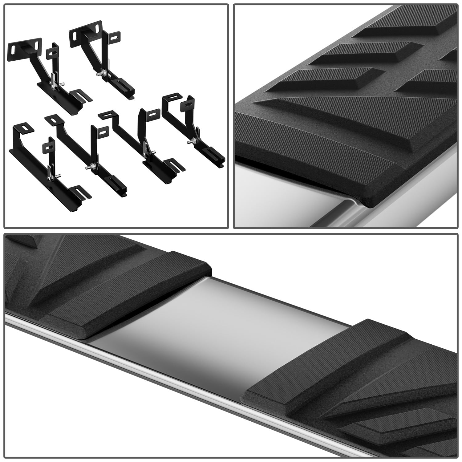 DNA Motoring For 18-24 Chevy Traverse/Traverse Limited 6.5" Side Running Boards Step Nerf Bar