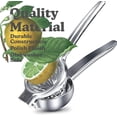 thumbnail image 4 of Lemon Squeezer - Stainless Steel Lime Juicer For Citrus Fruit, Orange, Lemonade Manual Extractor Hand Juicer With Handle, 4 of 5