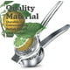 thumbnail image 4 of Lemon Squeezer - Stainless Steel Lime Juicer For Citrus Fruit, Orange, Lemonade Manual Extractor Hand Juicer With Handle, 4 of 5