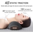 thumbnail image 2 of Neck Stretcher, Cervical Neck Heated Pillows for Pain Relief Sleeping - Hump Corrector - TMJ Neck and Shoulder Stretch Relaxer - Chiropractor Recommended Pillow for Women and Men, 2 of 5