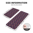 thumbnail image 2 of Yiaed Skull mushroom Kitchen Rugs Sets of 2 Kitchen Mats Cushioned Anti Fatigue Kitchen Rug Tapetes Para Cocina for Sink,Laundry Room, 2 of 6