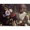 thumbnail image 2 of The Black Woman with Peonies by Frederic Bazille, Figurative Unframed Photographic Print Wall Art Sold by Art.Com, 2 of 2