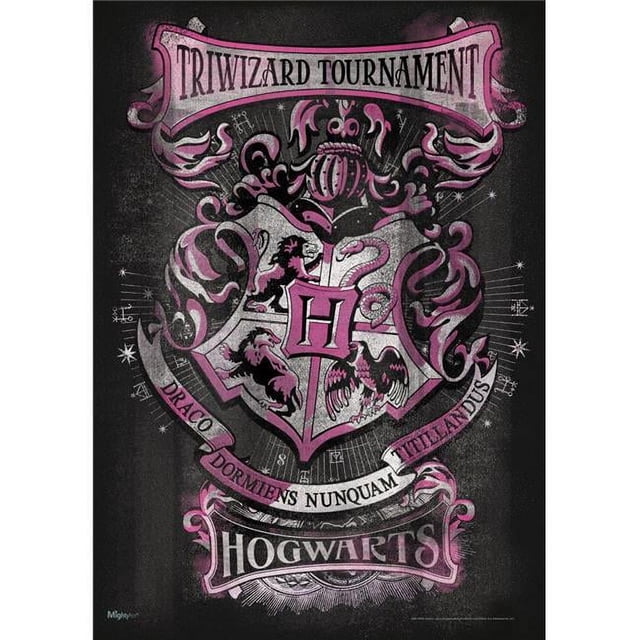 Trend Setters MP172403603 Harry Potter Tri-Wizard - Hogwarts MightyPrint Art Mural