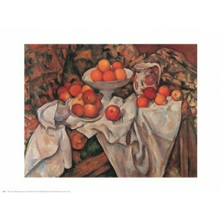 - Apples and Oranges Poster Print by Paul Cezanne (30 x 24)