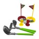 thumbnail image 3 of Juego de juguetes de golf cubierto kits de club de golf para niños juguete deportivo para jardín trasero, 3 of 9