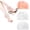 3pcs-2, variant on 3 in 1 Pro Toe Straighteners Silicone Gel Cushion, Breathable Honeycomb Forefoot Sleeve Soft Elastomer Separator Guard with Ventilated Mesh for Daily Foot Support