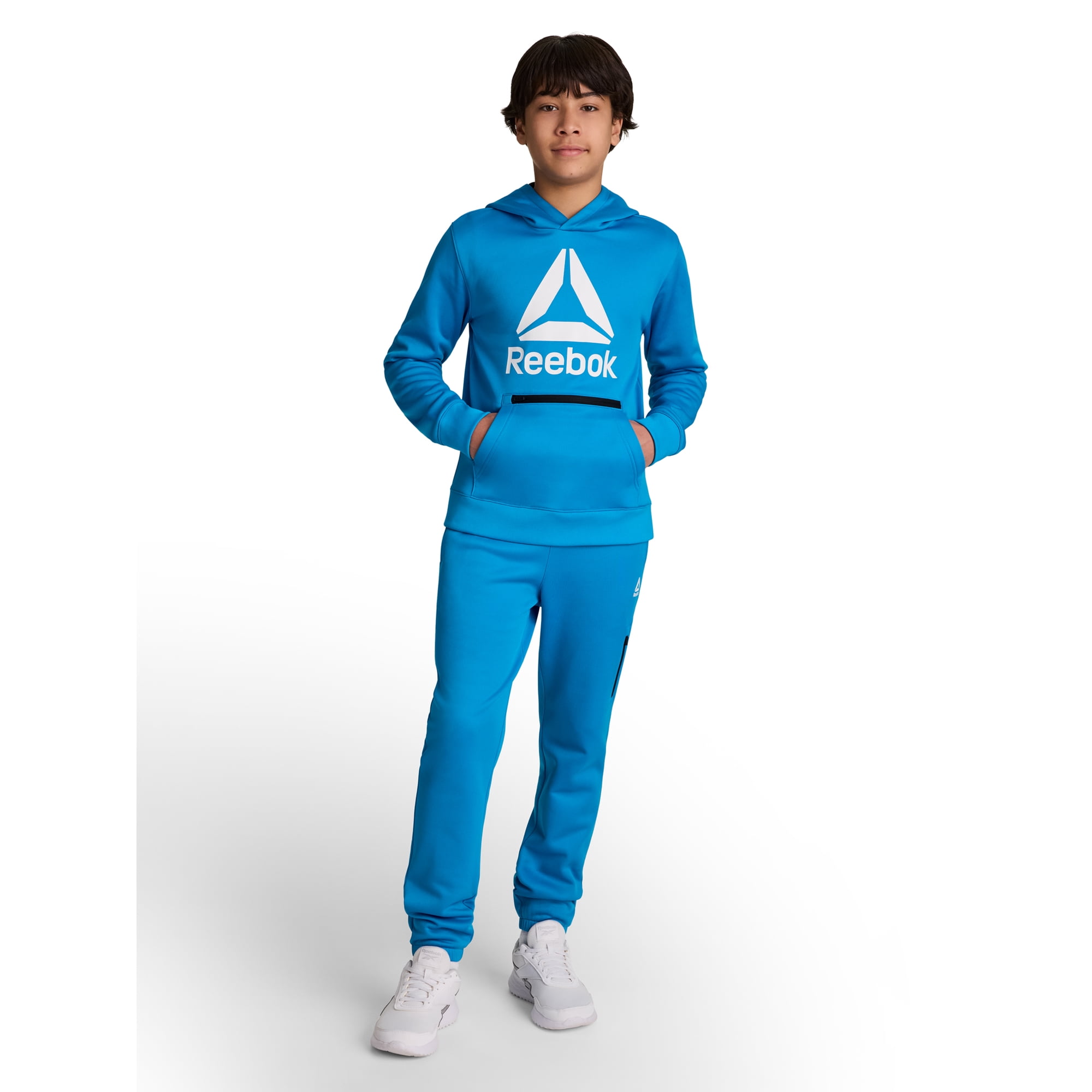 Reebok Boy's Athletic Level Up Hoodie & Jogger, 2-Piece Set, Sizes 4-18