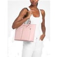 thumbnail image 3 of Michael Kors Jet Set Medium Signature Logo Pocket Tote Bag Powder Blush 35S6GTVT8B-424, 3 of 3