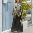 thumbnail image 3 of E LOST POEMS Vestido largo vestidos de novia para mujer vestido de noche de mujer 2024 ropa de mujer corea elegante, 3 of 4