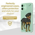 thumbnail image 2 of Caseyard TPU Clear Case for iPhone 13 Pro with Rottweiler design phone cover, 2 of 7