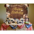 thumbnail image 2 of 8x6FT Western Cowgirl Birthday Backdrop for Woman Rustic Country Wooden Retro Flower Grass Photography Background Cowgirl Birthday Party Decorations Photo Booth Studio Props, 2 of 6
