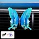 thumbnail image 3 of Clip de decoración para rejilla de ventilación de coche con forma de mariposa y cristales de diamantes de imitación, accesorio decorativo para ambientador de coche, consola central de aire, 3 of 5