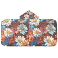 thumbnail image 5 of Yayeee Kids Hooded Towel with Hand Pockets Beach Soft Absorbent Bath Wrap 50 x 23.5 inch, Vibrant Floral, 5 of 5