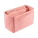 thumbnail image 4 of Qarigey Organizador de maquillaje multifuncional, práctico y práctico, de fieltro, bien organizado, bolsa de cosméticos de viaje, rosa claro Type2 NO2, 4 of 6