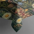 thumbnail image 3 of Pioneer Flower Rectangle Tablecloth 60"x84",Waterproof Polyester Rectangle Table Cloth, Wipeable Spillproof Polyester Tablecloth for Dining, Camping, Indoor and Outdoor, 3 of 5