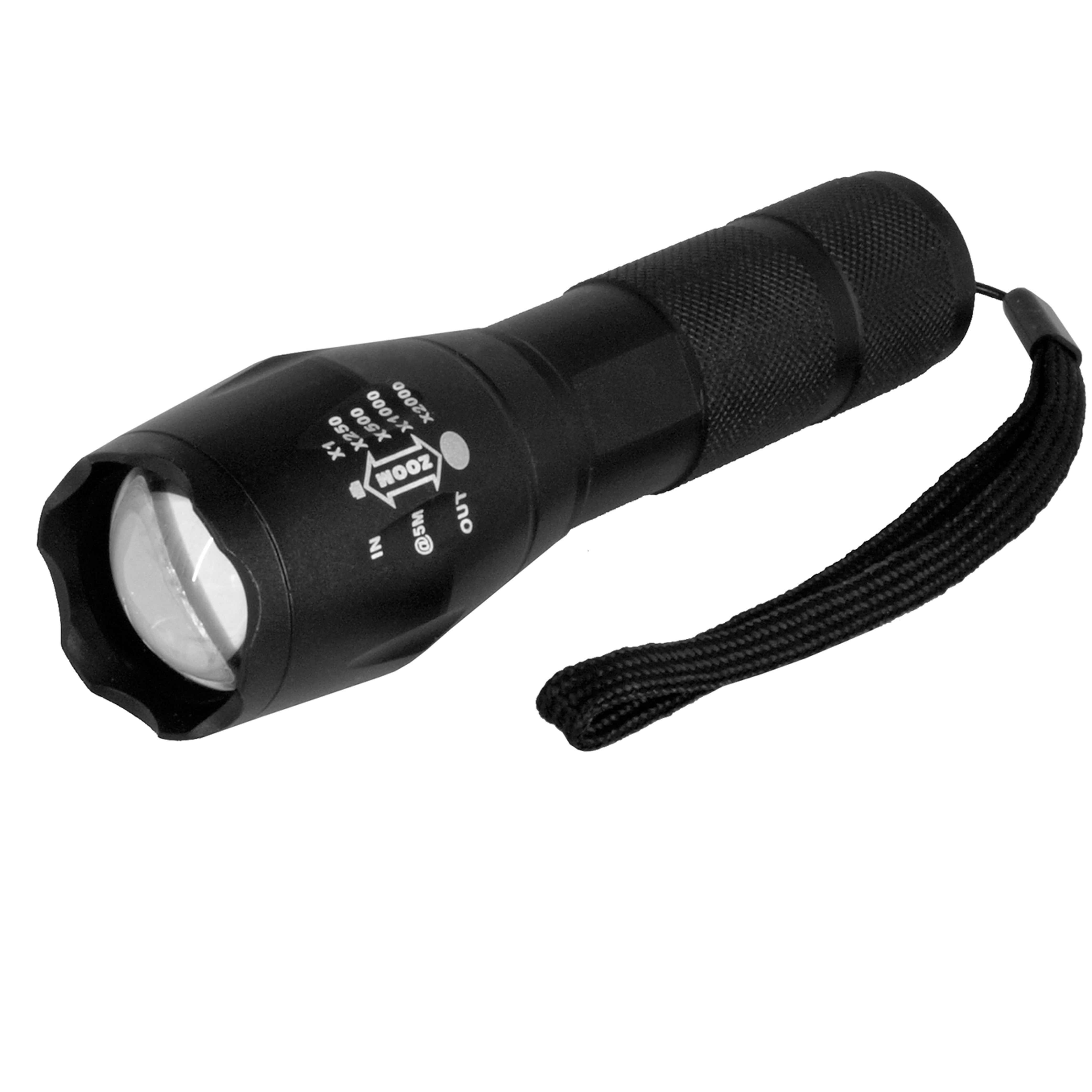 Tactical Flashlight Waterproof High Powered Light Modes Adjustable  Focus 6
