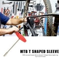 thumbnail image 4 of Llave de radios oculta Bsvklp para bicicleta MTB Mountain Road Bike T manga en forma de acero tapa de radios integrada 3,2/4,7/5,5mm, 4 of 9