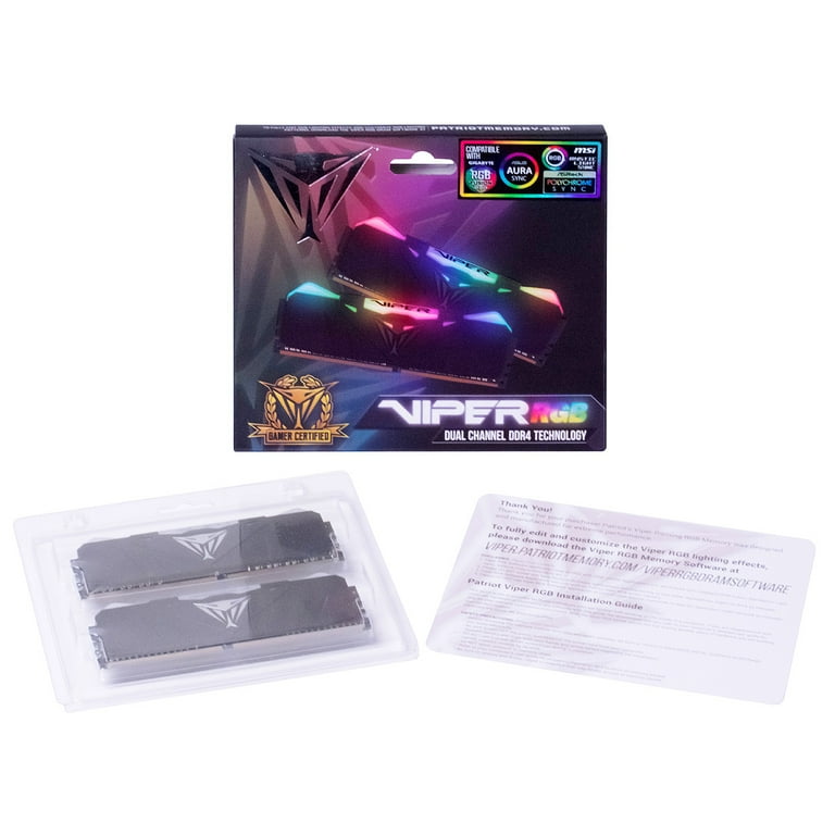 Patriot Memory Viper RGB Series DDR4 16G 3200Mhz CL16 UDIMM