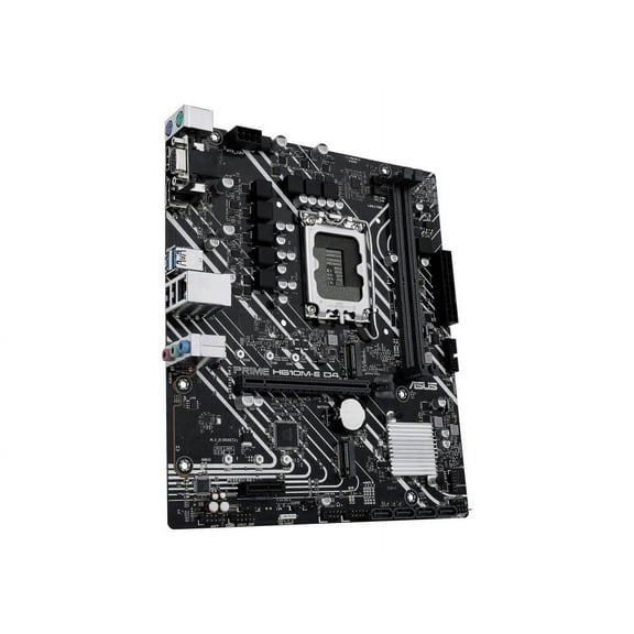 Asus Prime H610M-A D4-CSM Desktop Motherboard - Intel H610 Chipset - Socket LGA-1700 - Micro ATX (262294)