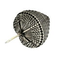 thumbnail image 4 of Sharprepublic Bamboo Hand Fan Cooling Supplies Manual Chinese Weaving for Party Women Home Black, 4 of 8