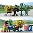 thumbnail image 1 of 8Pcs Spongebob Squarepants Doll Model Home Decoration Children'S Toys, 1 of 6
