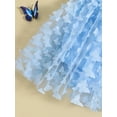 thumbnail image 5 of Miaouyo Baby Girls 2Pcs Summer Outfits, Sleeveless 3D Butterfly Tulle Bodysuit + Headband Set, 5 of 8