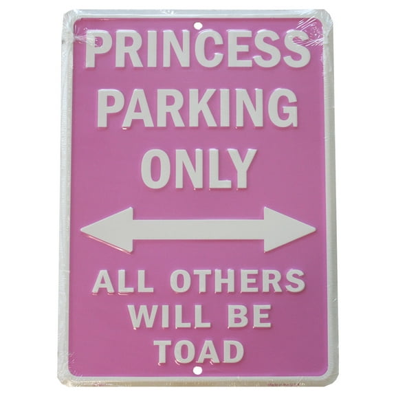 Princess Parking Sign (no crown)