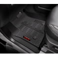 thumbnail image 2 of Gator 79608 Black Front and 2nd Seat Floor Liners Fits 14-18 Silverado/Sierra 1500 Double Cab, 2015-19 2500/3500 Double Cab, 2019 Silverado 1500 LD/Sierra Limited Double Cab, 2 of 2
