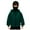 Z5-Dark Green, variant on Bosanter Boys Balaclava Hoodie with Face Mask Kids Full Zip Up Ski Mask Jacket Wind Resistant Cardigan Outwear Tops, Red 12-13Y