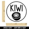 thumbnail image 2 of Kiwi Text with Image Flavor Scent Rubber Stamp for Scrapbooking Crafting Stamping - Mini 1/2 Inch, 2 of 7