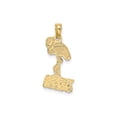 thumbnail image 3 of 14K Gold Turks And Caicos Flamingo Charm, 3 of 4