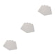 thumbnail image 5 of Cateissary Paquete de 4 almohadillas para alfombras, pegatina antideslizante, tela no tejida autoadhesiva, alfombras para el hogar, la Oficina y Type1 NO1, 5 of 6