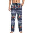 thumbnail image 3 of PRIYAL Cookies Gingerbread Men's Pajama Pants Sleepwear Lounge Pajama Bottoms with Pockets, S M L XL XXL, 3 of 13