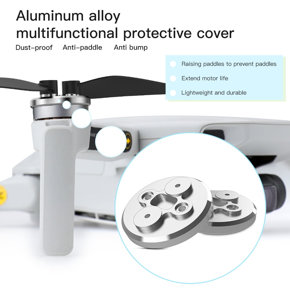 4Pcs Aluminum Alloy Motor Protective Covers Drone Accessories For DJI Mavic Mini 4Pcs Aluminum Alloy Motor Protective Covers Drone Accessories For DJI Mavic Mini
