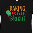 thumbnail image 4 of Inktastic Christmas Baking Spirits Bright with Green Oven Mit Boys or Girls Toddler T-Shirt, 4 of 5