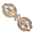 thumbnail image 1 of Elegant Rhinestone Shawl Clip with Durable Zinc Alloy Construction Golden Color for Decoration Use, 1 of 9