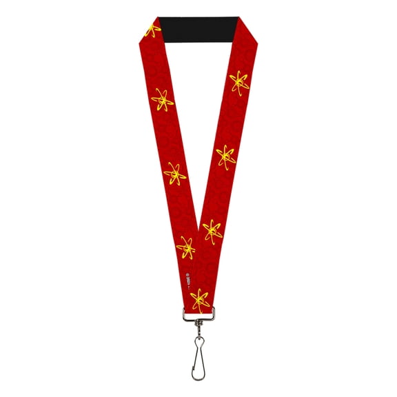 Nickelodeon Lanyard, Jimmy Neutron Atoms Molecules Red Yellow, Elastic